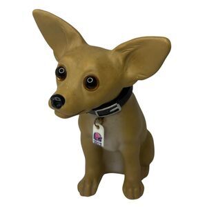 1998 Yo Quiero Taco Bell 7" Chihuahua Dog Bobble Head Nodder